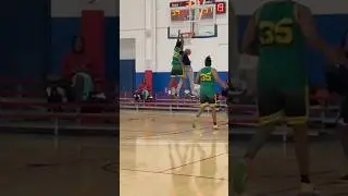 Mike McGee soars for the lookout below jam - Dfw Gorillas - Future League 🔥🏀🔥