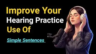 🌟Let's Practice English While Sleeping | Simple Present Tense for Beginners | Slow & Clear Listening