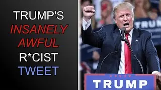 Trump's UNBELIEVABLY AWFUL R**cist Tweet: Explained and Reaction