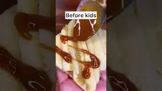 Everyday struggle to eat your food peacefully😭❤️🍌| Before vs after kids| CHEFKOUDY