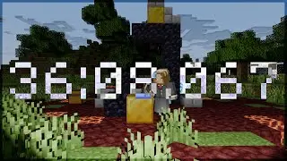 Beating Minecraft in Under 40 minutes