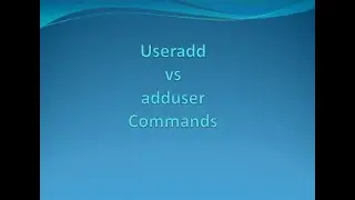Difference between useradd and adduser Command in Linux
