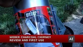 Weber Charcoal Chimney Review and First Use