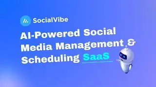 SocialVibe &ndash; Smart Social Media Management with AI #socialvibe #automation #autoplaybot #python #css