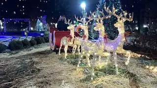 Por poco y le robo los Renos a Santa Claus😱😨