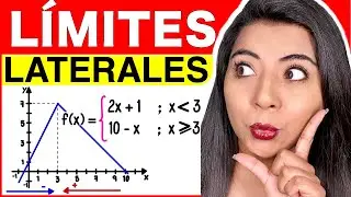 EJEMPLO ENCONTRAR LOS LÍMITES LATERALES DE UNA FUNCIÓN - #1
