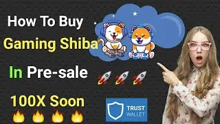 How to buy Gaming Shiba in Pre-sale In Trust wallet