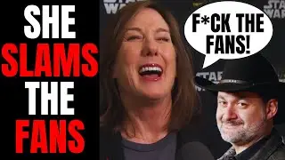Kathleen Kennedy ATTACKS And BLAMES Star Wars Fans After LEAVING Lucasfilm