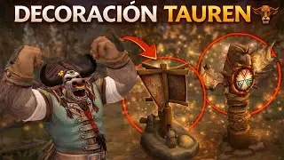 ¡Consigue TODOS los Adornos Tauren para el Housing en WoW! 🐂 | Tutorial Completo | Housing WoW