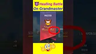 Healling Battle🎯 On Grandmaster💯|| 🫣1 vs 1🥰|| #f2k #shorts