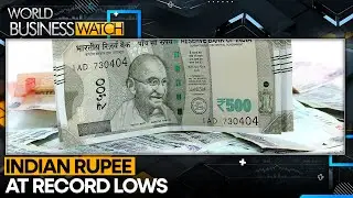 Indian Rupee Crashes to All-Time Low, Steepest Drop in Over 3 Months | World Business Watch