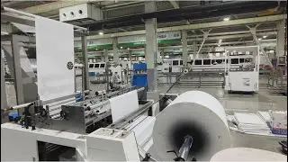 To Colombia! ONL-XB800 Non Woven Box Bag Making Machine M&aacute;quina para fabricar bolsas no tejidas