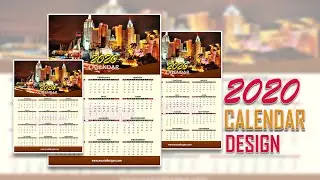 2020 CALENDAR DESIGN in Microsoft Word (100% EASY)_NO PROFESSIONAL SKILL REQUIRED