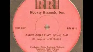 TDF - Games Girls Play (Rooney Records Inc.-1986)