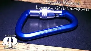 Climbing & Camping Gear - Omega Pacific Classic Keylock Screw Lock Carabiner