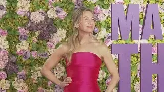 Ren&eacute;e Zellweger is pretty in pink at 'Bridget Jones' premiere
