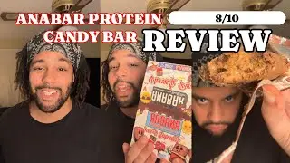 Trying & Reviewing The PROTEIN CANDY Bars from Anabar!