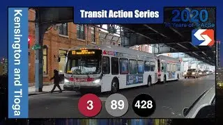 North Philadelphia, PA: Kensington Avenue and Tioga Street- SEPTA TrAcSe 2020