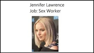 Celebrity jobs before they were famous! 😱