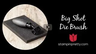 Stampin' Pretty Tutorial:  Big Shot Die Brush