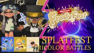 FrostyFest Tricolor Time!! - Spatoon 3 - Friends vs. Family vs. Solo