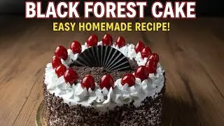 Black forest at home super easy method delicious test 🥰😋
