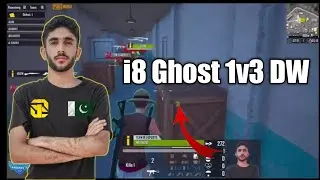 i8 Ghost 1v3 DW 🔥 PMPL SCRIMS | Pubg Mobile