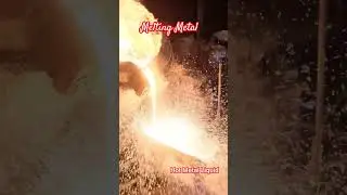 Puring Melted Metal Of Furnace | Hot Metal | Metal Melting &lrm;@ITI COACHING BY SGM&nbsp;