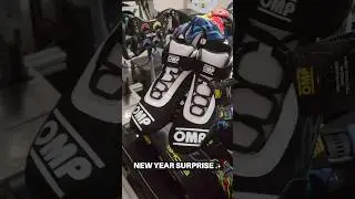 The Best New Year Gift Ever 🏁 OMP Racing Shoes #newyeargift  #racing  #omp  #sportshoes  #unboxing