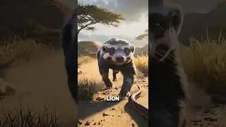 The Most Fearless Animal on Earth 🦡🔥 #shorts