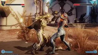 Warframe Frame Fighter PS4 controller gameplay