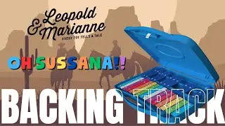 Oh Sussana | Backing Track | Xylophone Song for Kids | Play-Along with notes | Intermediate