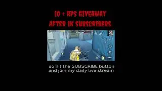 10 RPs Giveaway after 1k subscribers pls support