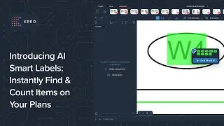 Introducing AI Smart Labels: Instantly Find & Count Items on Your Plans