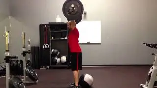 Jim overhead squat 2x 85#