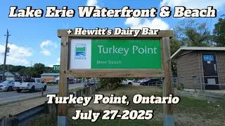 Turkey Point Waterfront & Beach, Ontario July 27 2025
