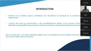 MASTER CLASS - Animation des Réseaux Sociaux Numériques