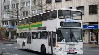 Mitfahrt im MAN SD 200 von Jens Hufnagl in Aachen (ex DKB Düren 177; ex BVG Berlin 3329), 15.03.15