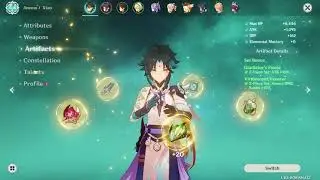 My xiao owo... open world max damage test..