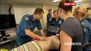 QAS Trauma Response Team training - Nine News story, Nov 20, 2013