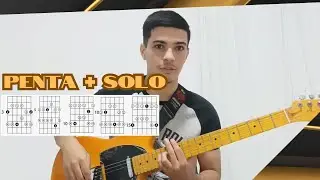 How To Play Pentatonic Scale | With Guitar Solo