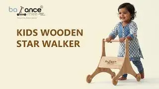Wooden Star Walker for Baby | Balance Mee Unboxing & Assembly
