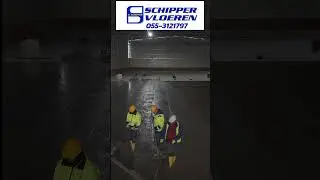 Roermond 1500 m2 Monolith vloer. DIN 18202