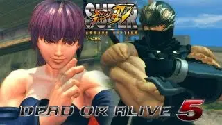 SSF4 Mods Edition: Ayane vs Ryu Hayabusa (DOA 5) [1080p] TRUE-HD QUALITY