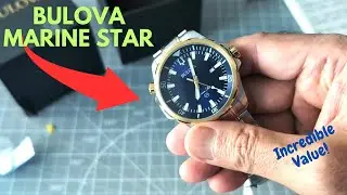 Bulova Marine Star Blue Gold Watch First Impressions