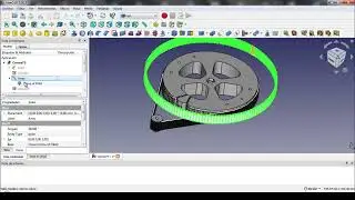 Construccion de Brazo Robot BCN3D MOVEO Impreso en 3D(Parte9) Ajustes de la Corre T5 FreeCAD
