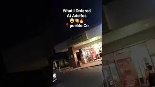 What I Ordered At Adolfos 🤤🥭🔥 #foodreview #shorts #supportyourlocal #puebloco #LeRay_Vlidz