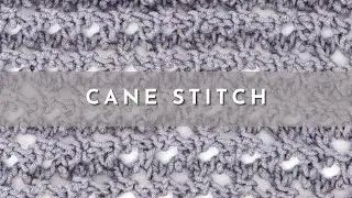 How to Knit the Cane Stitch | Knitting Stitch Pattern | English Style