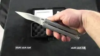 BRB130 Brous Blades Balisong B3 Satin