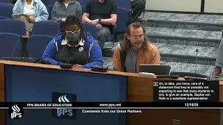 2025-12-16 Board of Education Work Session with a Vote on a Consent Agenda